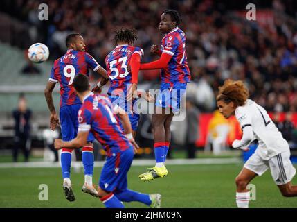 Melbourne, Australie, 19 juillet 2022. Manchester United contre Crystal Palace au Melbourne Cricket Ground (MCG) le 19 juillet 2022. Crédit: Corleve/Alay stock photo Banque D'Images