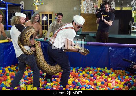 CHRIS PONTIUS, Johnny Knoxville de JACKASS, numéro deux, 2006 Banque D'Images