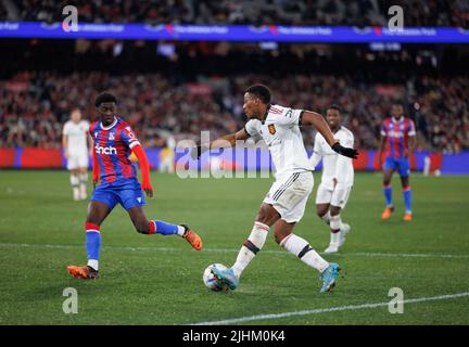 Melbourne, Australie, 19 juillet 2022. Manchester United contre Crystal Palace au Melbourne Cricket Ground (MCG) le 19 juillet 2022. Crédit: Corleve/Alay stock photo Banque D'Images