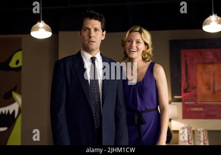 PAUL RUDD, ELIZABETH BANKS, LES MODÈLES DE RÔLE, 2008 Banque D'Images