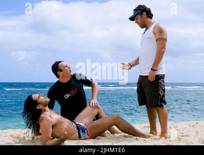 RUSSELL BRAND, Jason Segel, Paul Rudd, Forgetting Sarah Marshall, 2008 Banque D'Images