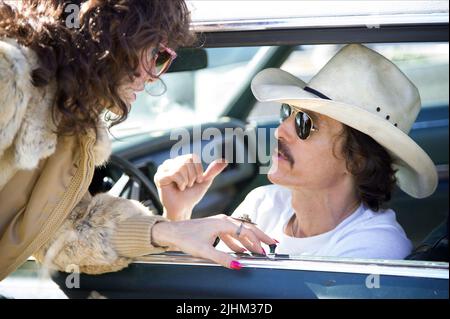 JARED LETO, MATTHEW MCCONAUGHEY, DALLAS BUYERS CLUB, 2013 Banque D'Images