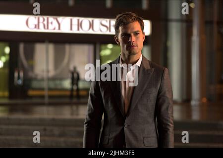 JAMIE DORNAN, 50 nuances de Grey, 2015 Banque D'Images