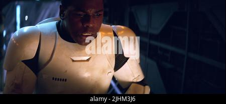 JOHN BOYEGA, Star Wars : Episode VII - LA FORCE se réveille, 2015 Banque D'Images