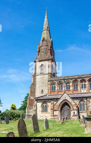 Eglise paroissiale St James, Park Lane, Southam, Warwickshire, Angleterre, Royaume-Uni Banque D'Images