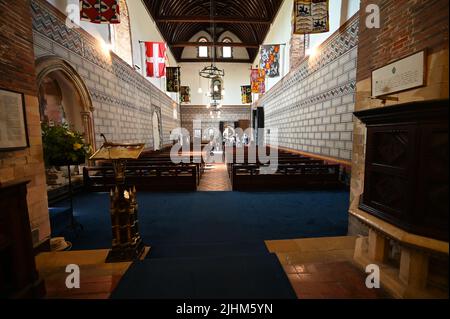 St Mary sub Castro, Douvres au château de Douvres. Banque D'Images