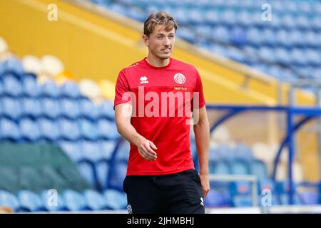 Mansfield, Royaume-Uni. 19th juillet 2022. Sander Berge #8 de Sheffield United à Mansfield, Royaume-Uni, le 7/19/2022. (Photo par Ben Early/News Images/Sipa USA) crédit: SIPA USA/Alay Live News Banque D'Images