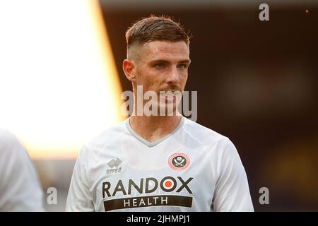 Mansfield, Royaume-Uni. 19th juillet 2022. Ciaran Clark #26 de Sheffield United à Mansfield, Royaume-Uni le 7/19/2022. (Photo par Ben Early/News Images/Sipa USA) crédit: SIPA USA/Alay Live News Banque D'Images