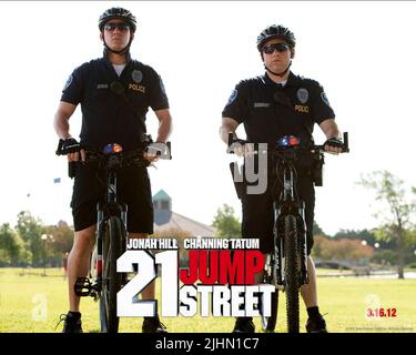 CHANNING TATUM, Jonah Hill, 21 Jump Street, 2012 Banque D'Images