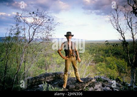 PAUL HOGAN, crocodile dundee II, 1988 Banque D'Images