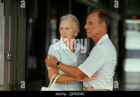 JESSICA TANDY, Hume CRONYN, COCOON, 1985 Banque D'Images