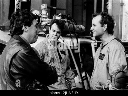 IVAN REITMAN, dan aykroyd, bill murray, Ghostbusters, 1984 Banque D'Images