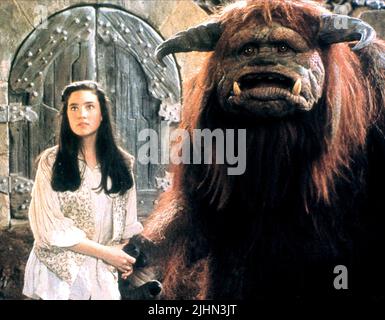 JENNIFER CONNELLY, Ludo, Labyrinthe, 1986 Banque D'Images