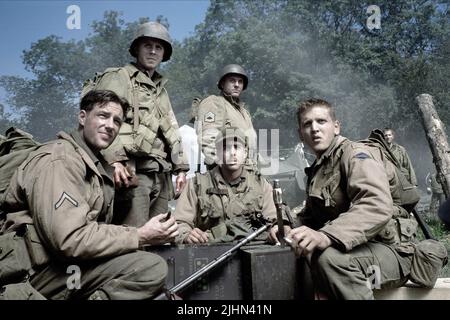 EDWARD BURNS, GIOVANNI RIBISI, Tom Sizemore, ADAM GOLDBERG, BARRY PEPPER, Saving Private Ryan, 1998 Banque D'Images