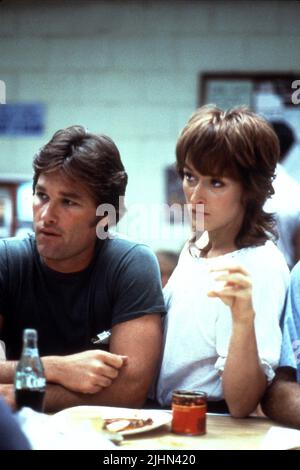 KURT RUSSELL, Meryl Streep, Silkwood, 1983 Banque D'Images