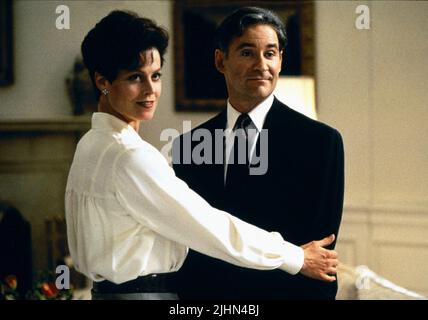 SIGOURNEY WEAVER, Kevin Kline, Dave, 1993 Banque D'Images