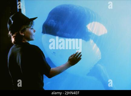 JASON JAMES RICHTER, Free Willy, 1993 Banque D'Images