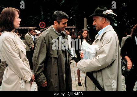 NICOLE KIDMAN, GEORGE CLOONEY, ARMIN MUELLER-STAHL, ARTISAN DE LA PAIX, 1997 Banque D'Images