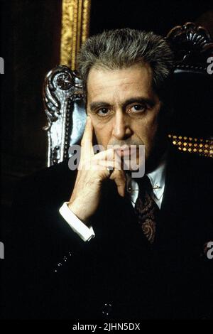 AL PACINO, LE PARRAIN III, 1990 Banque D'Images