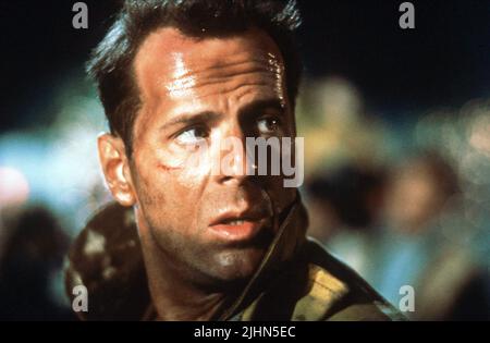 BRUCE WILLIS, Die Hard 2, 1990 Banque D'Images