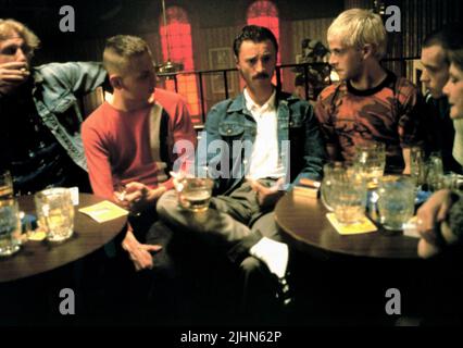 EWEN BREMNER, Robert CARLYLE, Jonny Lee Miller, EWAN MCGREGOR, Trainspotting, 1996 Banque D'Images