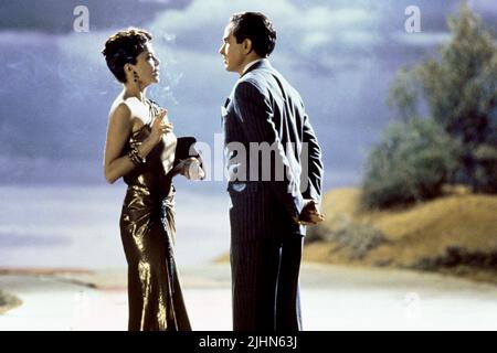 ANNETTE BENING, Warren Beatty, BUGSY, 1991 Banque D'Images