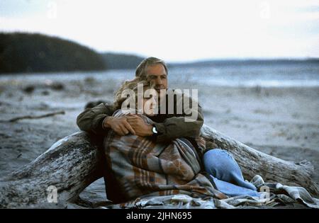 ROBIN WRIGHT, Kevin Costner, MESSAGE DANS UNE BOUTEILLE, 1999 Banque D'Images