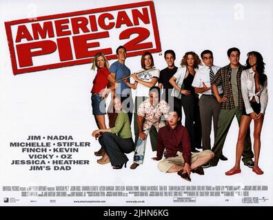 Affiche de film, AMERICAN PIE 2, 2001 Banque D'Images