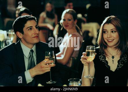 JASON BIGGS, Alyson Hannigan, AMERICAN WEDDING, 2003 Banque D'Images