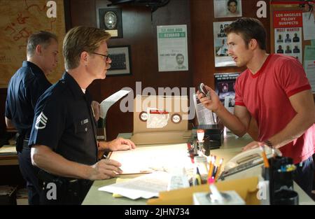 WILLIAM H. Macy, CHRIS EVANS, cellulaires, 2004 Banque D'Images