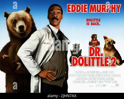 EDDIE MURPHY AFFICHE DE FILM, DR. DOLITTLE 2, 2001 Banque D'Images