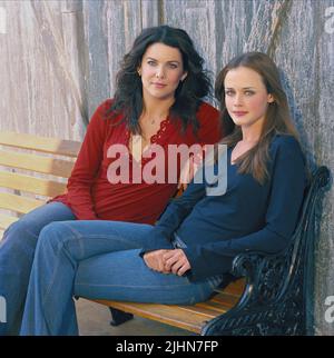 LAUREN GRAHAM, Alexis Bledel, Gilmore Girls, 2000 Banque D'Images