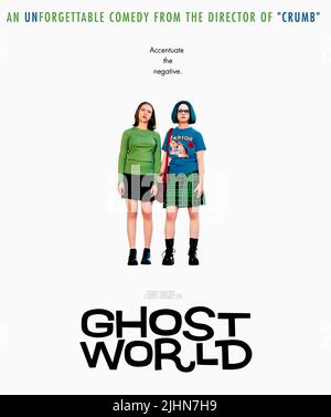 SCARLETT JOHANSSON, THORA BIRCH, l'affiche de Ghost World, 2001 Banque D'Images