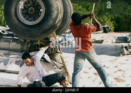 DANIEL DAE KIM, Harold Perrineau, perdus : Saison 1, 2004 Banque D'Images