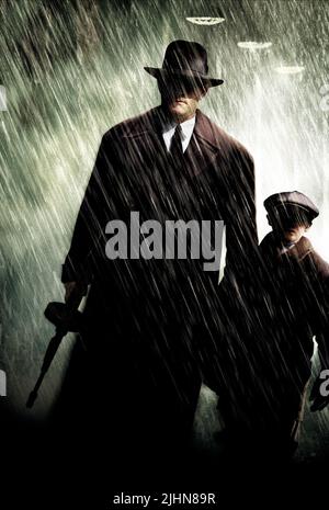 TOM HANKS, TYLER HOECHLIN, chemin de la perdition, 2002 Banque D'Images