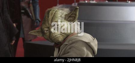 YODA, Star Wars : Episode II - L'ATTAQUE DES CLONES, 2002 Banque D'Images