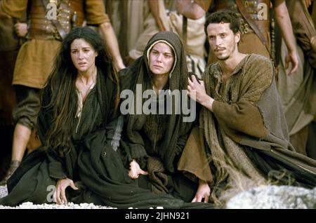 MONICA BELLUCCI, MAIA MORGENSTERN, HRISTO JIVKOV, LA PASSION DU CHRIST, 2004 Banque D'Images