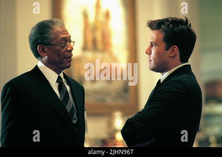 MORGAN FREEMAN, Ben Affleck, LA SOMME DE TOUTES LES PEURS, 2002 Banque D'Images