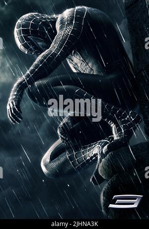 L'affiche de film, SPIDER-MAN 3, 2007 Banque D'Images