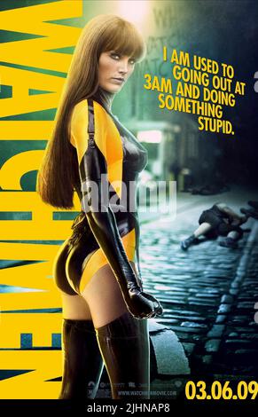 MALIN AKERMAN POSTER, watchmen, 2009 Banque D'Images