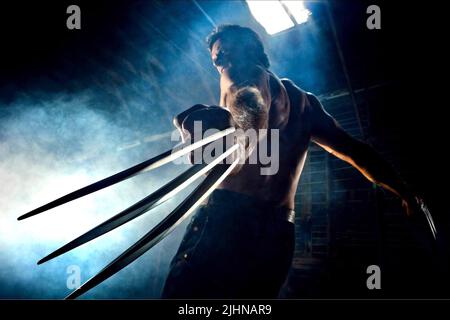 HUGH JACKMAN, X-Men Origins : Wolverine, 2009 Banque D'Images