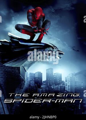 ANDREW GARFIELD AFFICHE, L'AMAZING SPIDER-MAN, 2012 Banque D'Images