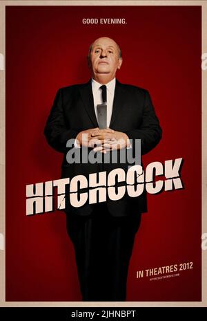 ANTHONY HOPKINS, Hitchcock, de l'affiche 2012 Banque D'Images