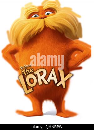 Le LORAX POSTER, LE LORAX, 2012 Banque D'Images