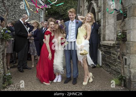 RACHEL MCADAMS,LYDIA WILSON, DONALD MORMAER GLEESON, VANESSA KIRBY, SUR LE TEMPS, 2013 Banque D'Images