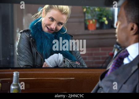 CAMERON DIAZ, Jamie Foxx, Annie, 2014 Banque D'Images