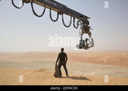 JOHN BOYEGA, Star Wars : Episode VII - LA FORCE se réveille, 2015 Banque D'Images