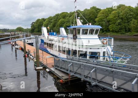 Excursion en bateau de plaisance 'Dún na nGall', Donegal Banque D'Images