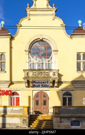 Dresde, Saxe, Allemagne: Konzert-ball-Säle, Ballhaus des éhemaligen Kurhauss in Klotzsche, ein Baudenkmal aus wilhelminischer Zeit, ursprünglic Banque D'Images