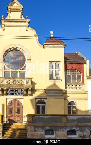 Dresde, Saxe, Allemagne: Konzert-ball-Säle, Ballhaus des éhemaligen Kurhauss in Klotzsche, ein Baudenkmal aus wilhelminischer Zeit, ursprünglic Banque D'Images